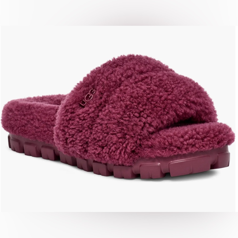 Cozetta Curly Genuine Shearling Slide Slipper (Women) (Brand New)